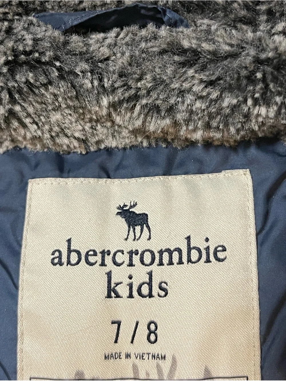 Bundle of TWO Abercrombie & Fitch Puffer Boys Jackets